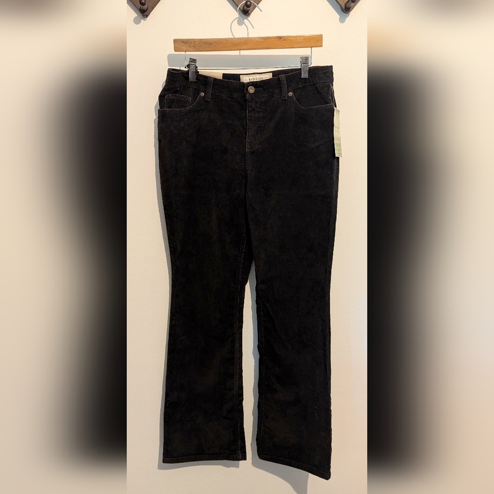 Sonoma Brown Corduroy Boot-Cut Pants